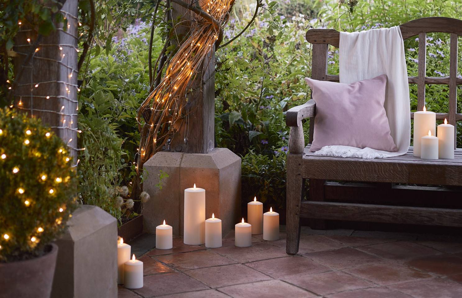 7 Ways To Create An Enchanting Outdoor Space With String Lights