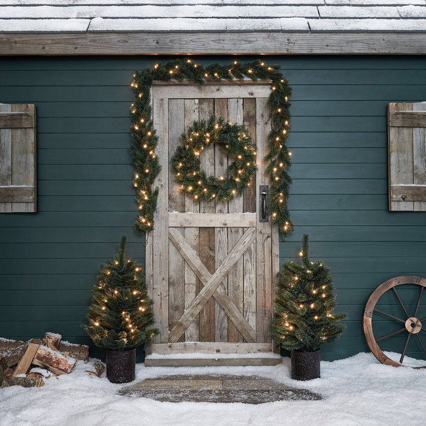 Christmas Porch Lights