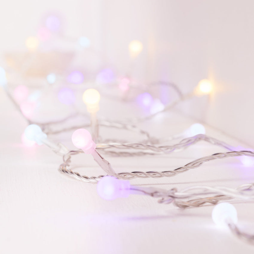 Pastel Berry Fairy Lights