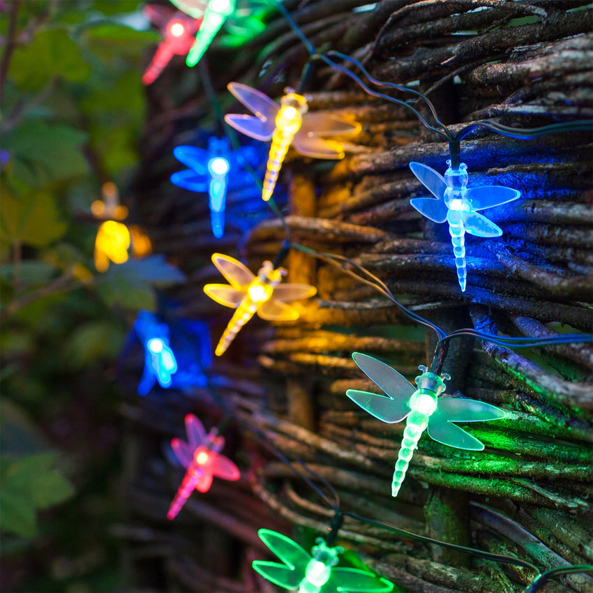 Multi Coloured Outdoor Solar Lights
