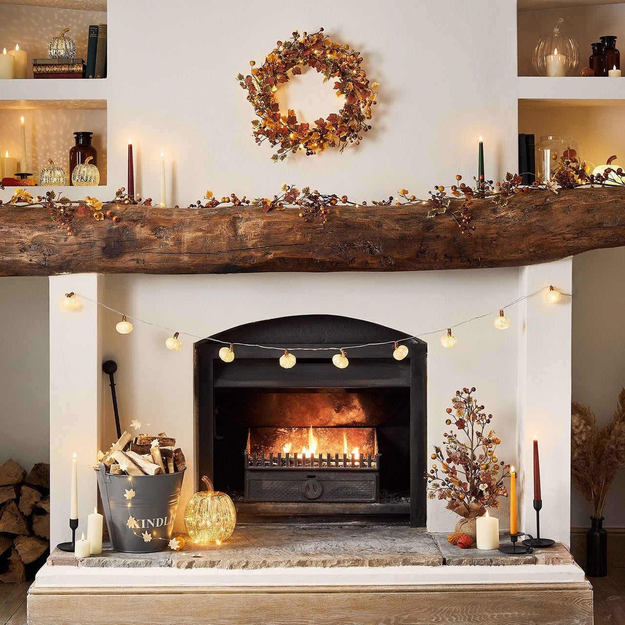 1.5m Berry Autumn Garland