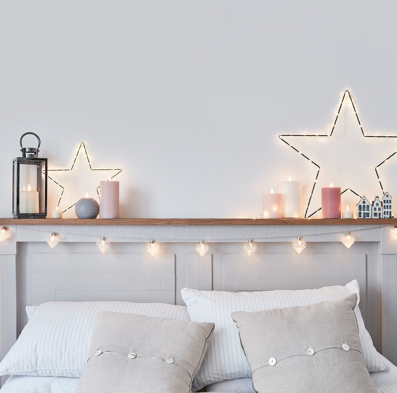 34cm Black Osby Star Light