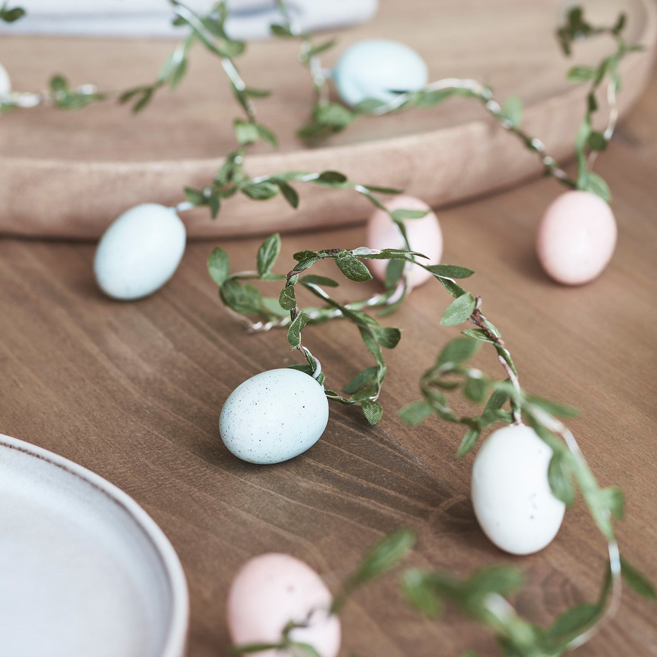 2.3m Easter Egg Micro Fairy Light Garland