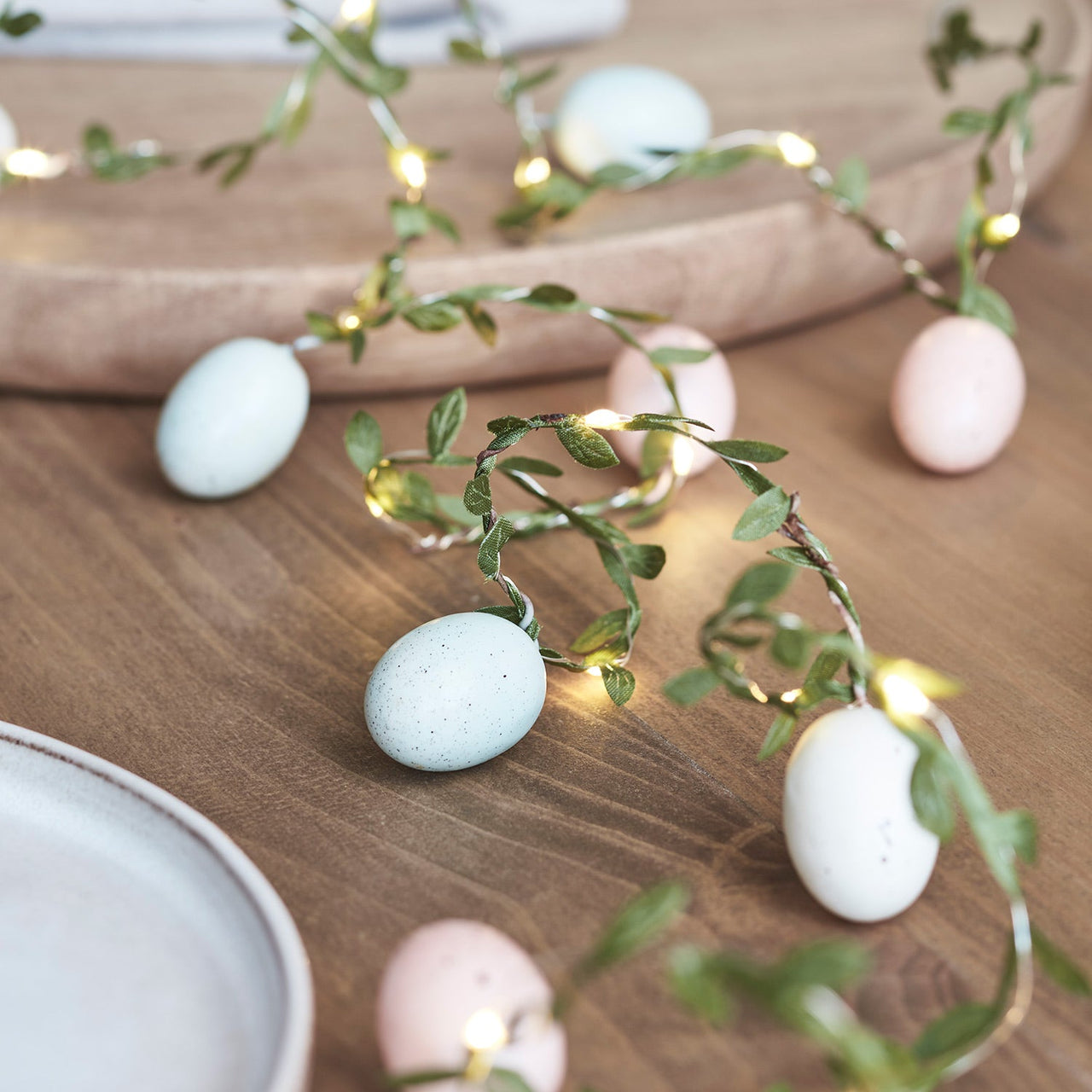 2.3m Easter Egg Micro Fairy Light Garland
