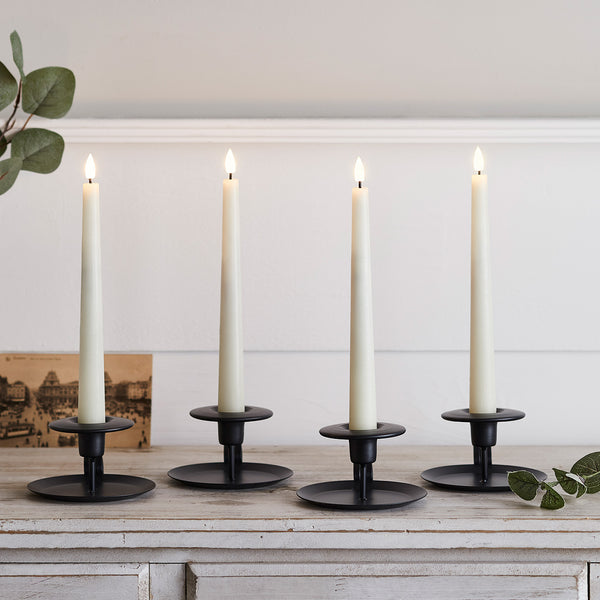 Halloween Black Pumpkin & TruGlow® Candle Bundle