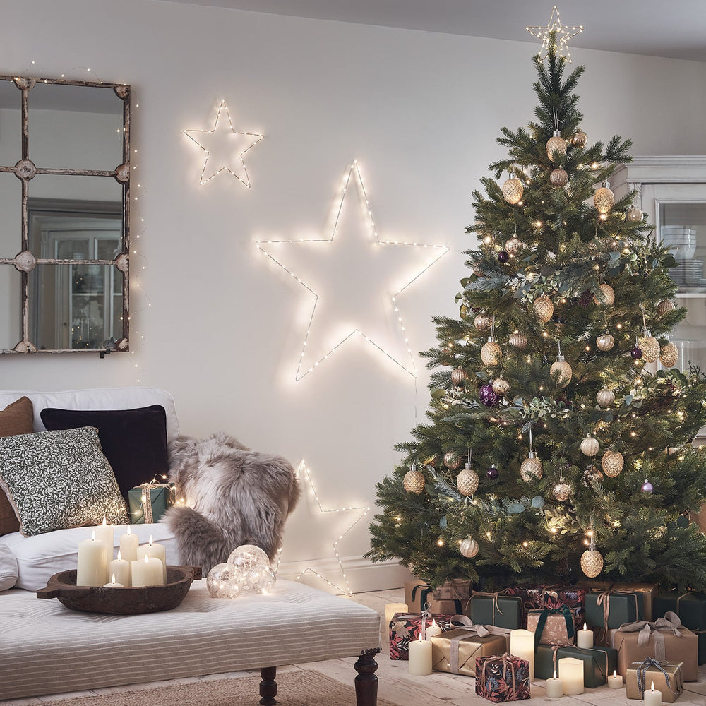 Gold Star LED Tree Topper