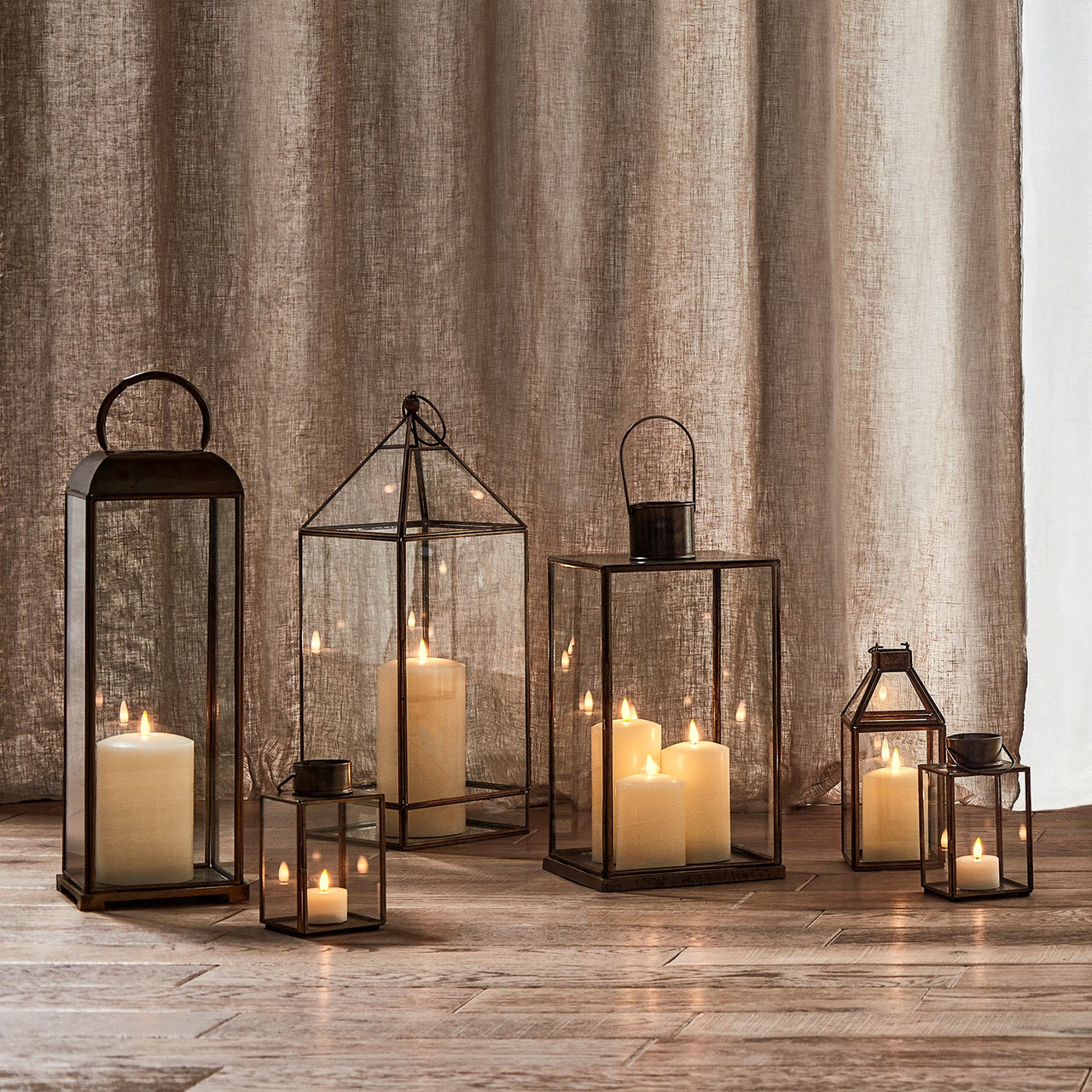 Senta Artisan  TruGlow® Candle Lantern