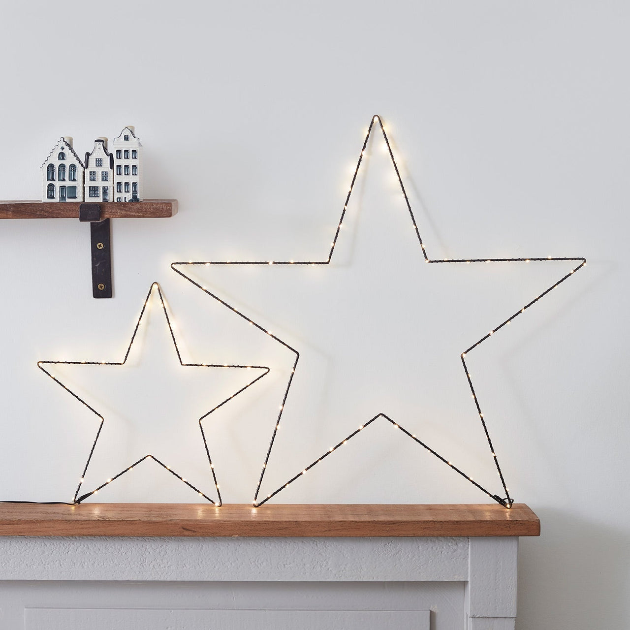 34cm Black Osby Star Light
