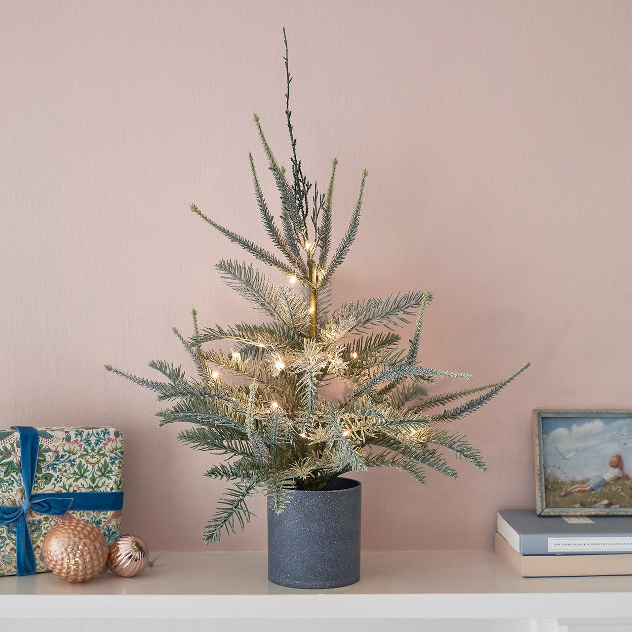 60cm Potted Mini Christmas Tree