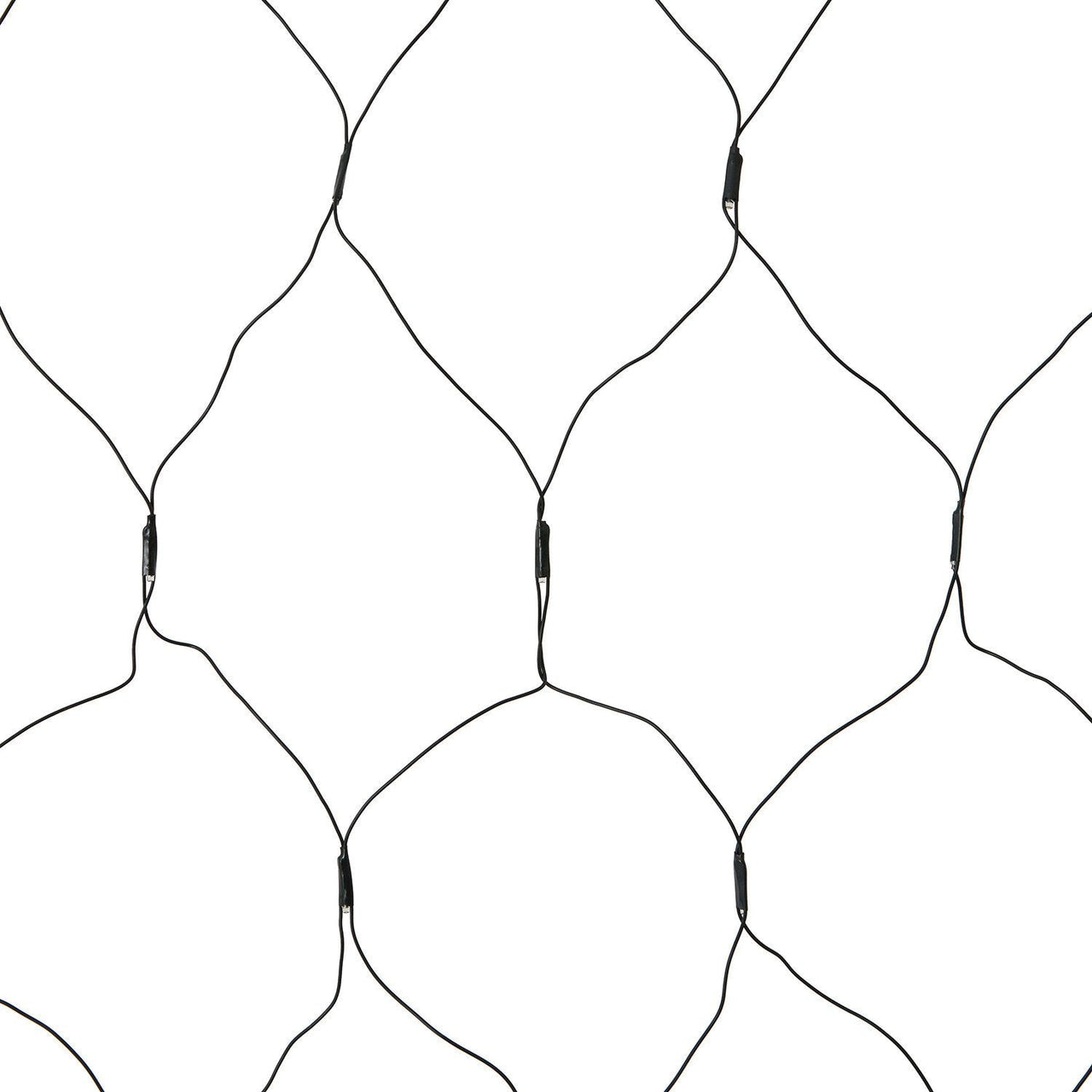 Essential Connect 6m x 1.5m 420 Warm White Connectable Net Lights Green Cable