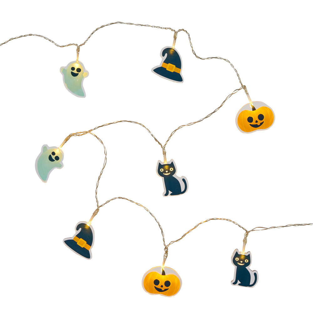 12 Halloween Battery Fairy Lights