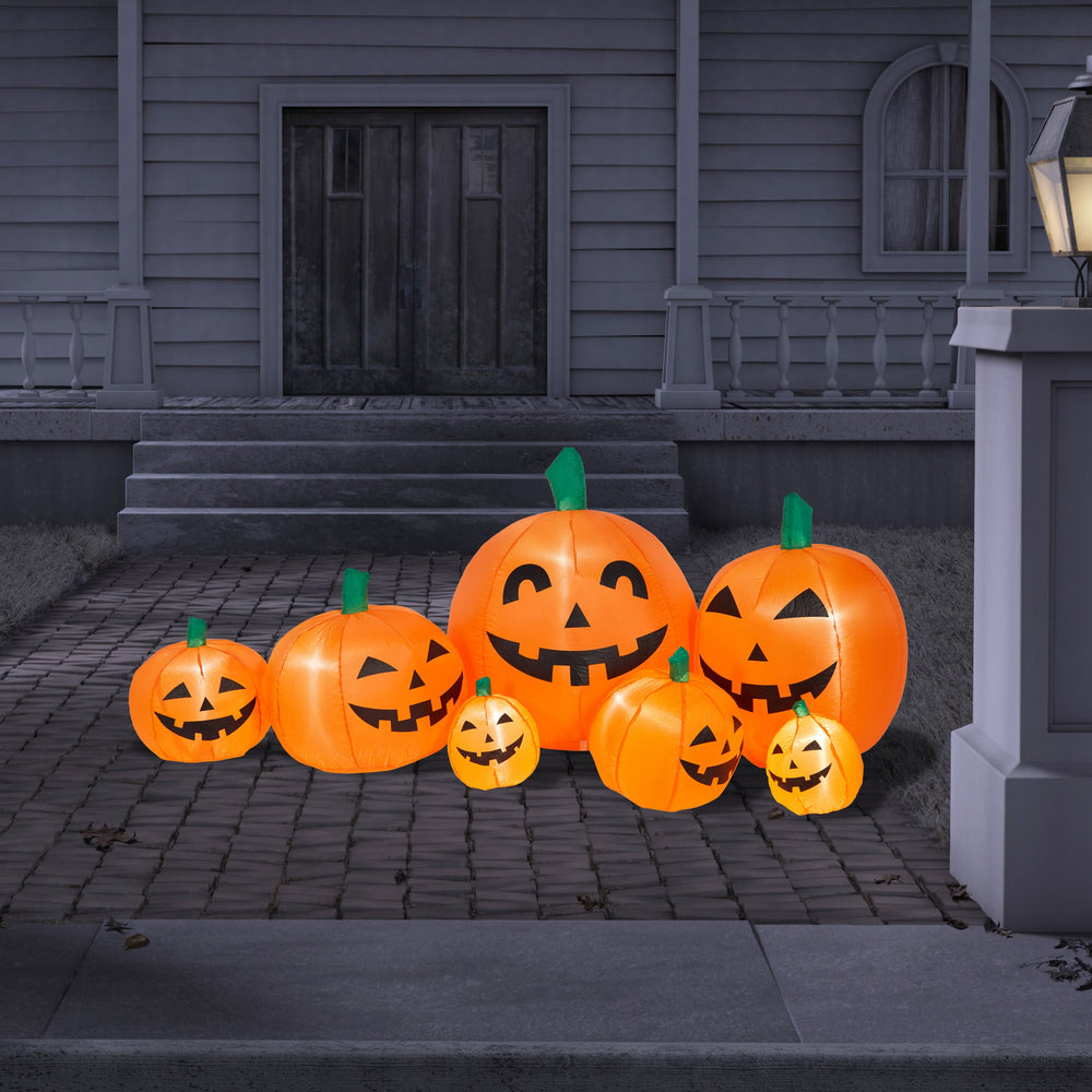 Pumpkin Family Halloween Inflatable 87 x 81cm