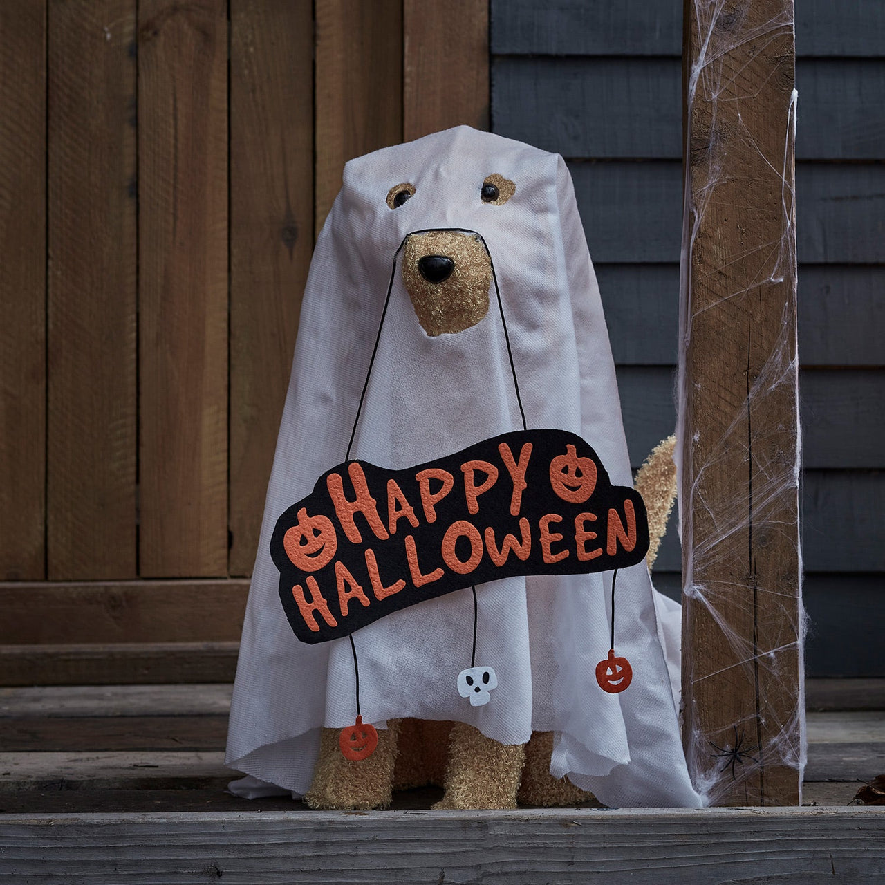 Ghost Dog Halloween Decoration