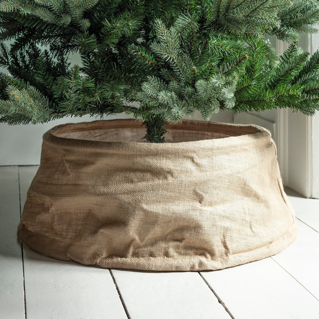 Natural Linen Tree Skirt
