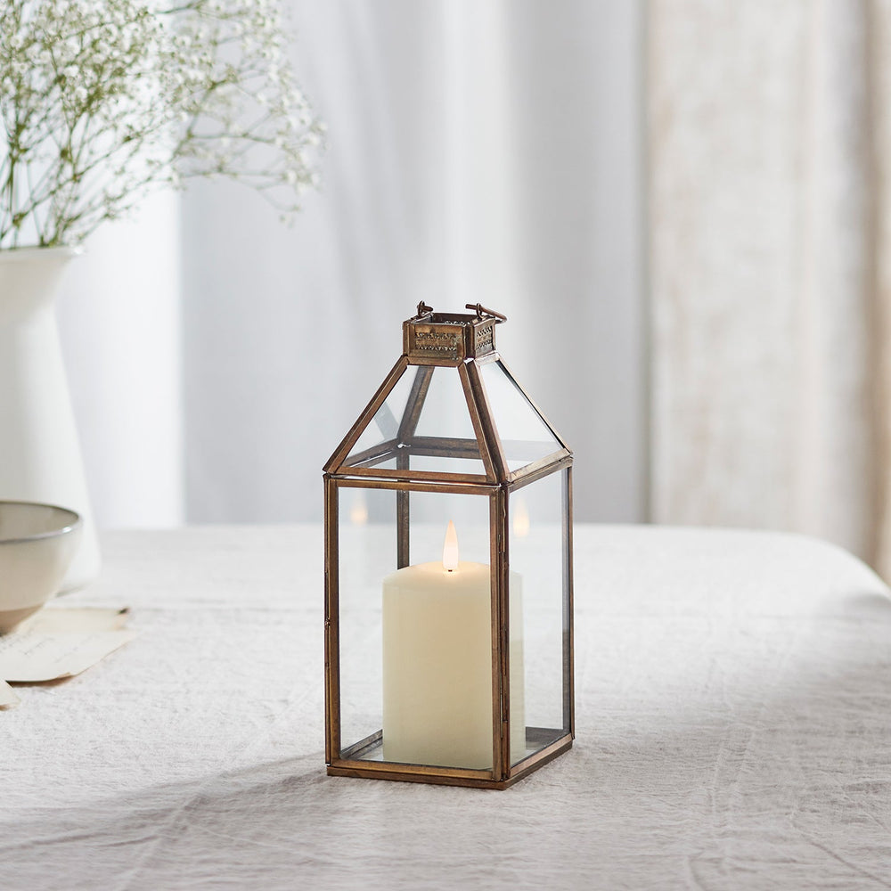 Effi Artisan Glass Lantern