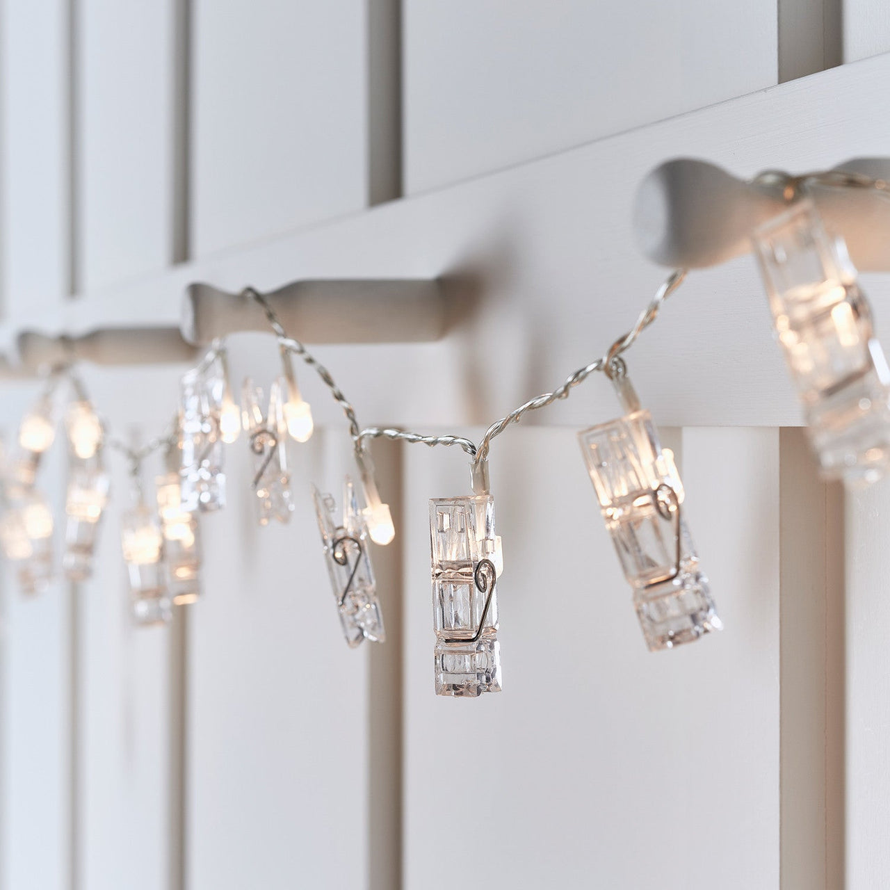 20 Peg Battery Fairy Lights