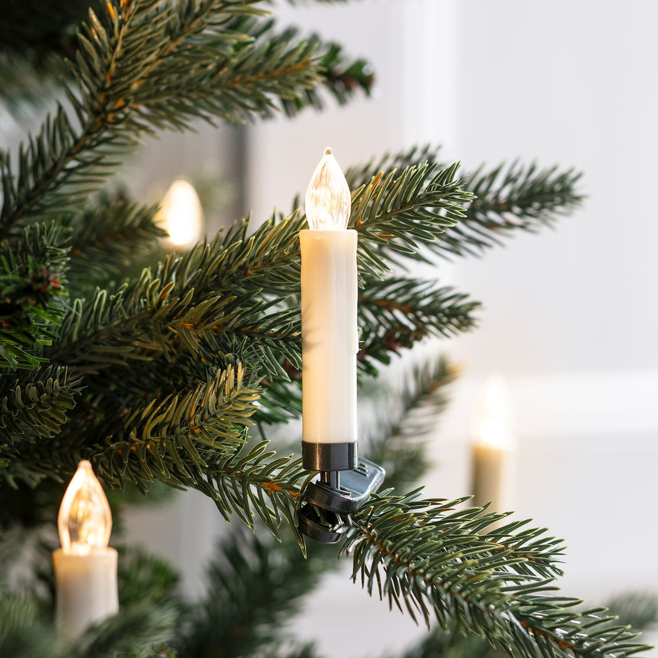 20 Ivory Christmas Tree Candle Lights