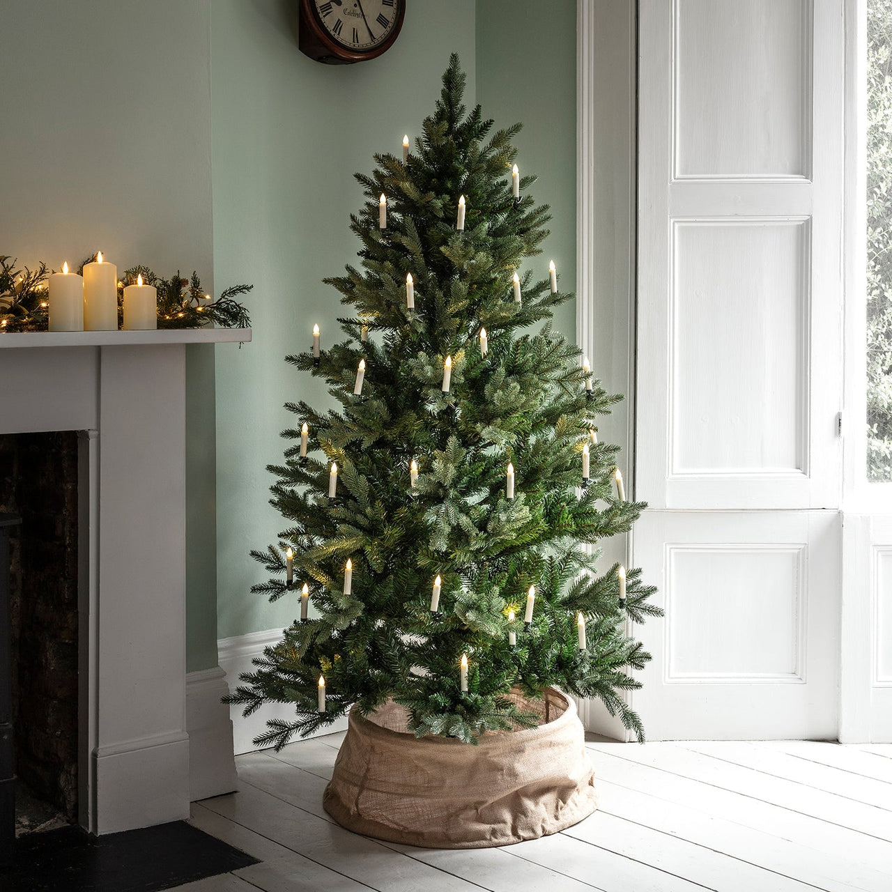 20 Ivory Christmas Tree Candle Lights