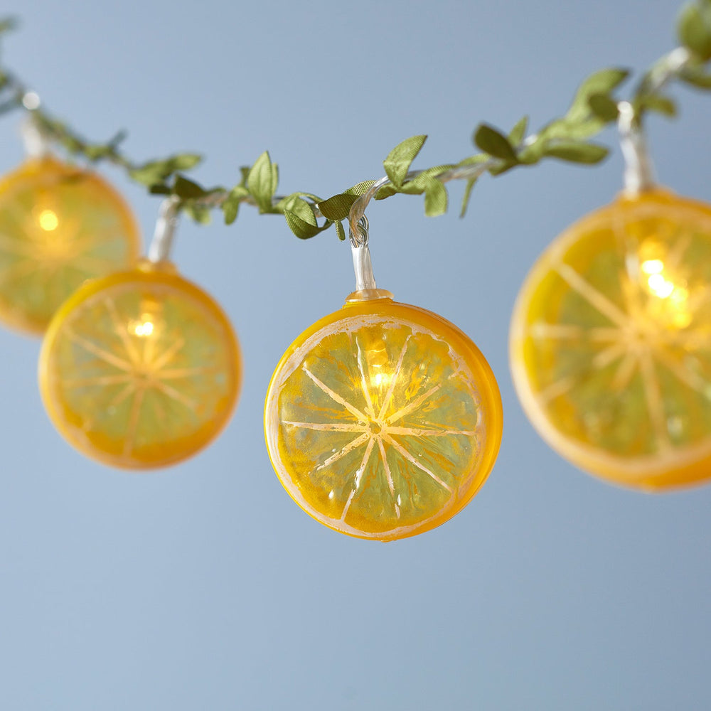 10 Lemon Outdoor Fairy Lights