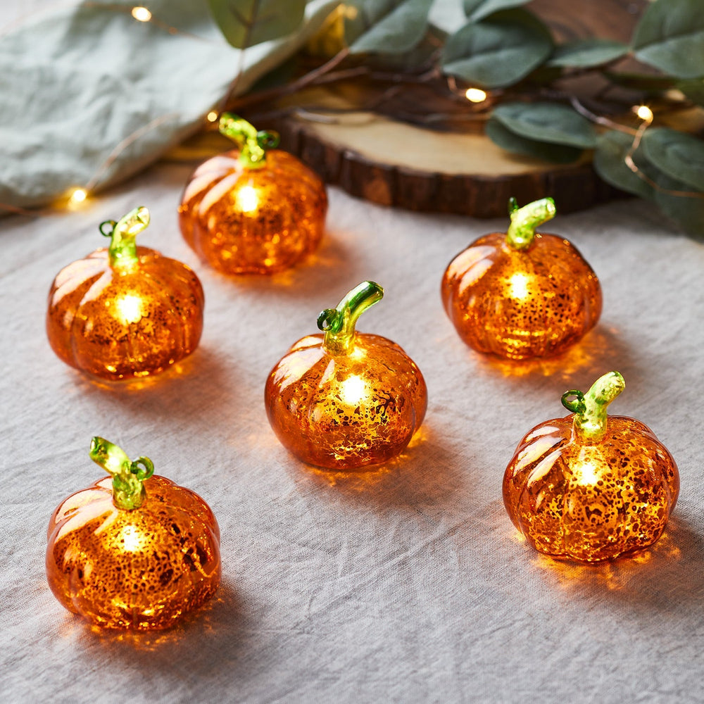 Autumn Candle & Light Up Pumpkin Bundle