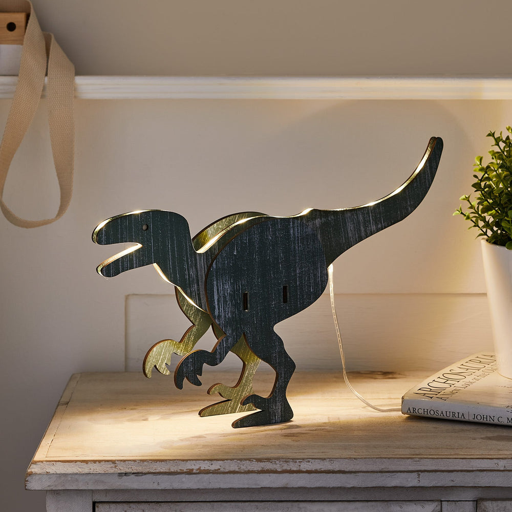 Velociraptor Light Up Dinosaur Figure