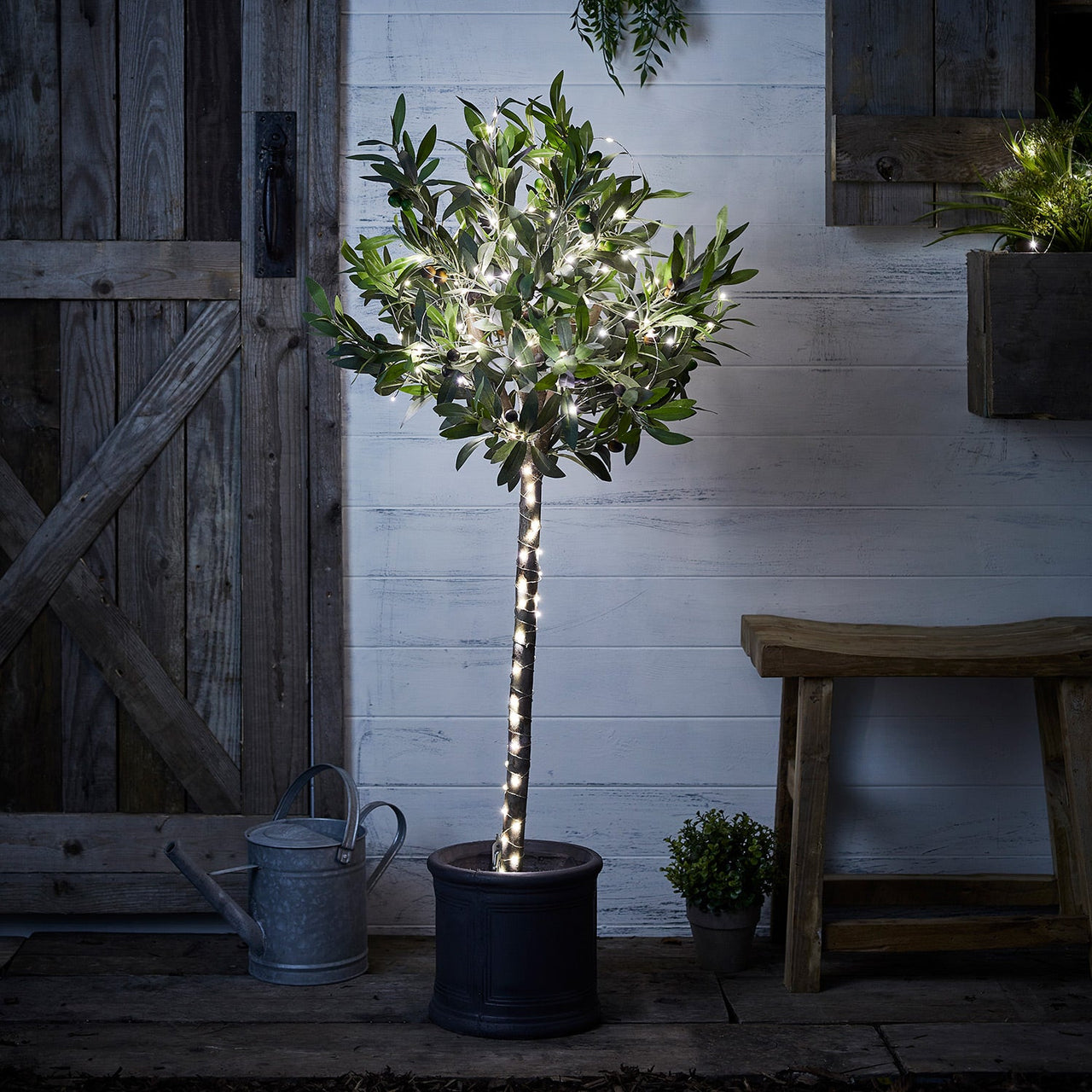 100 White Outdoor Micro Fairy Lights