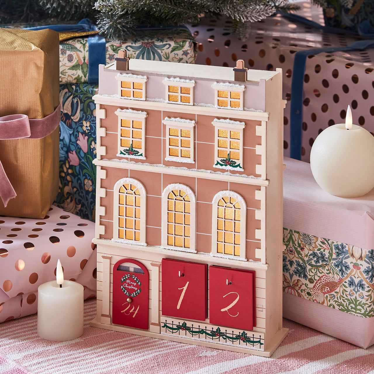 Townhouse Wooden Advent Calendar