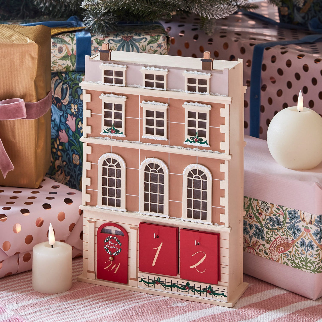 Townhouse Wooden Advent Calendar