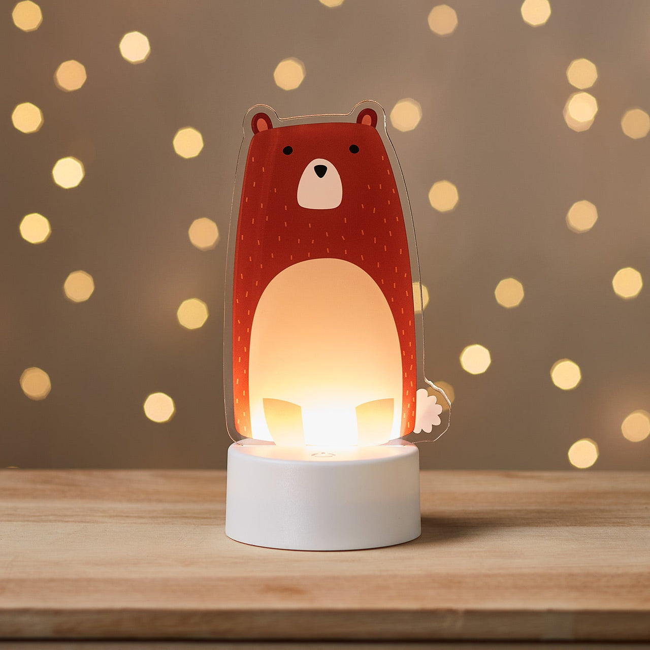 Woodland Animal Table Children's Light