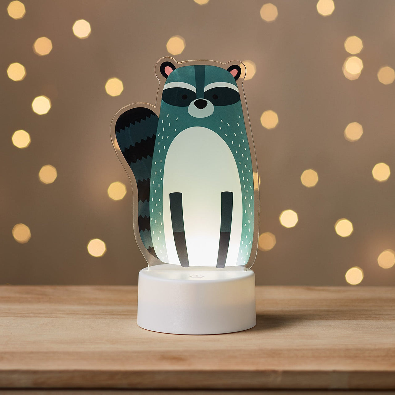 Woodland Animal Table Children's Light