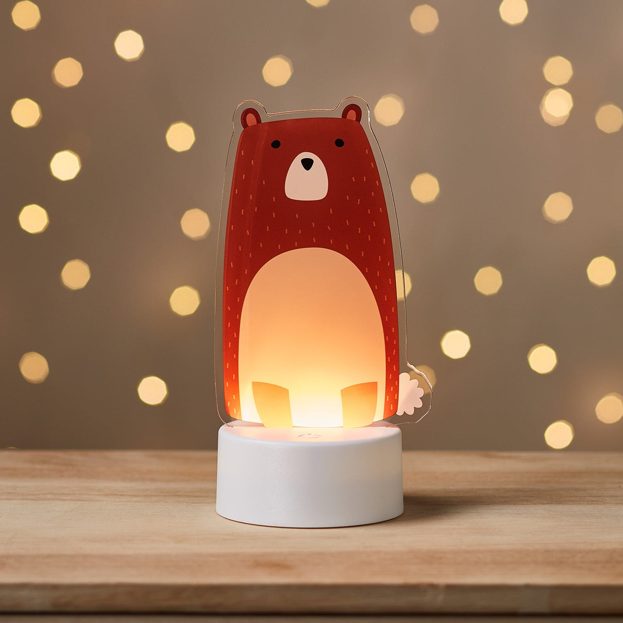 Woodland Animal Table Children's Light