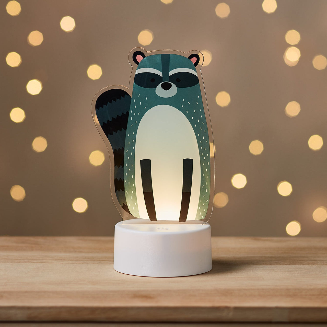 Woodland Animal Table Children's Light