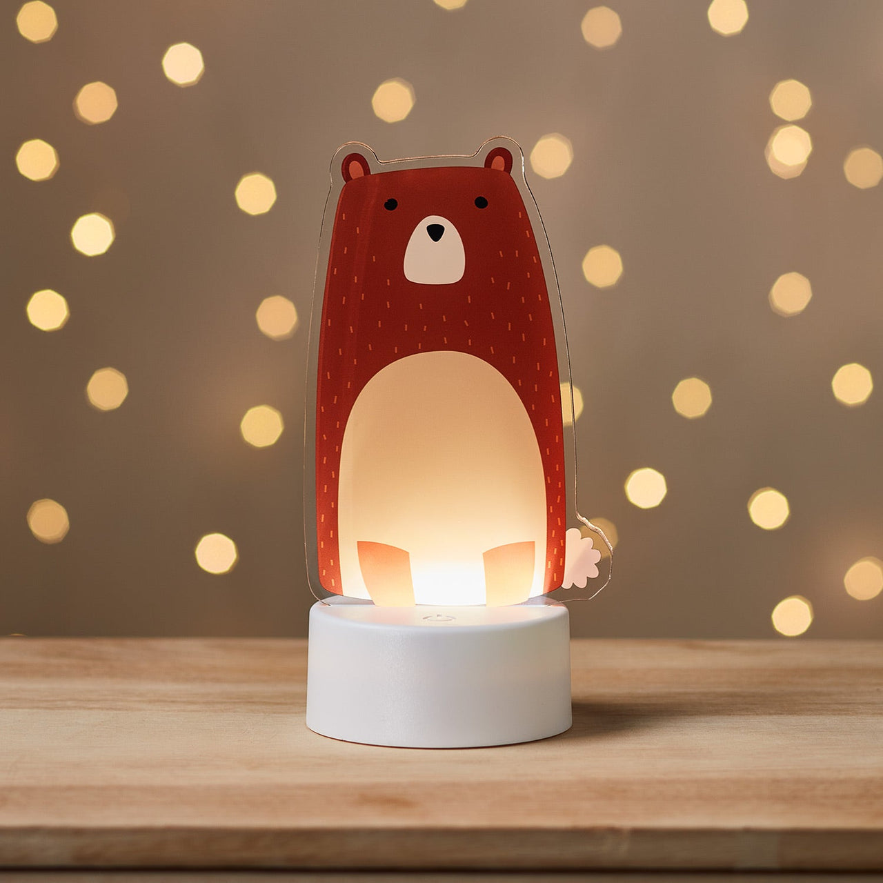 Woodland Animal Table Children's Light