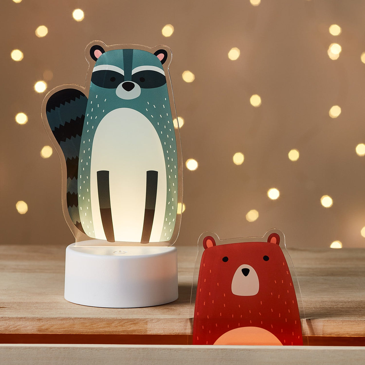 Woodland Animal Table Children's Light