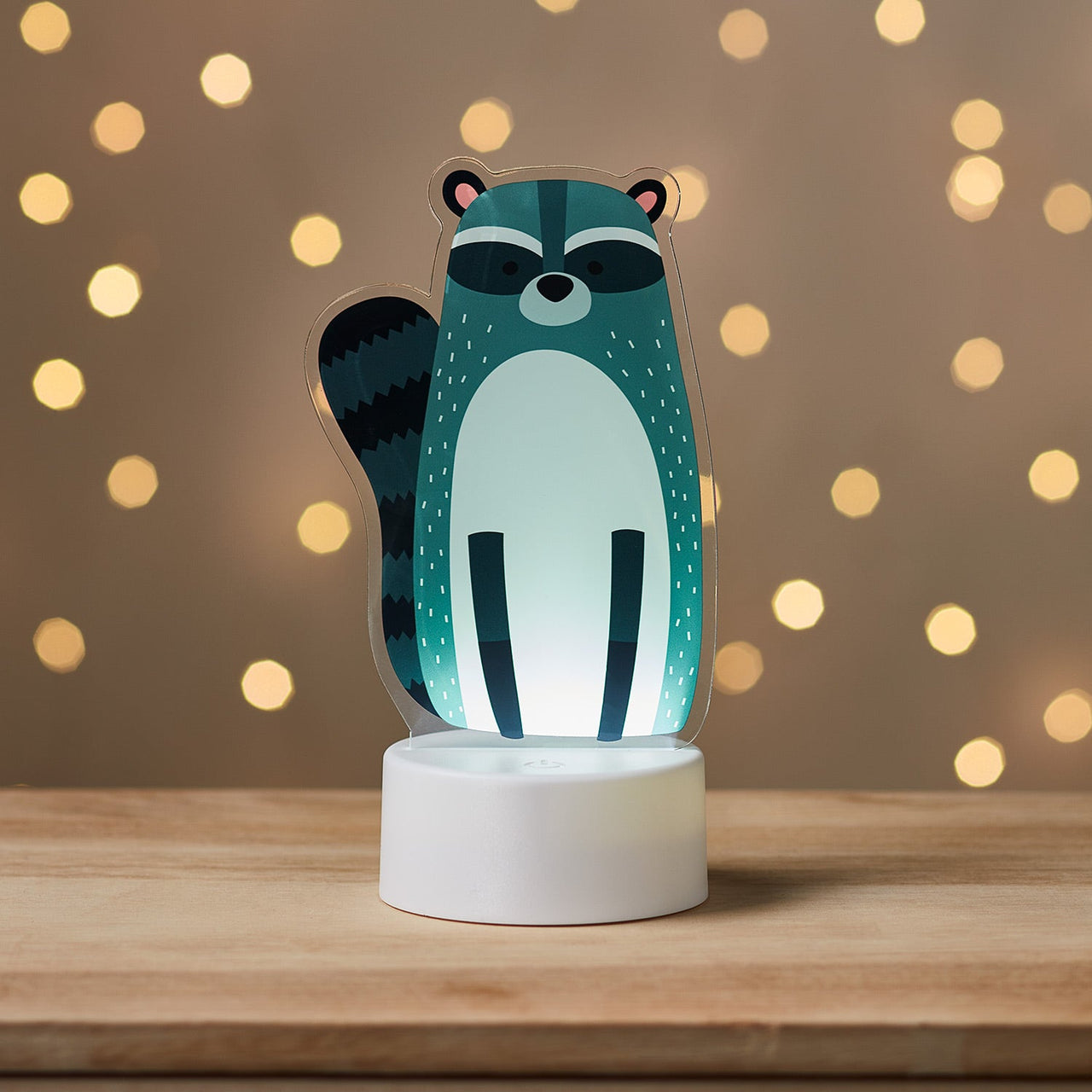 Woodland Animal Table Children's Light