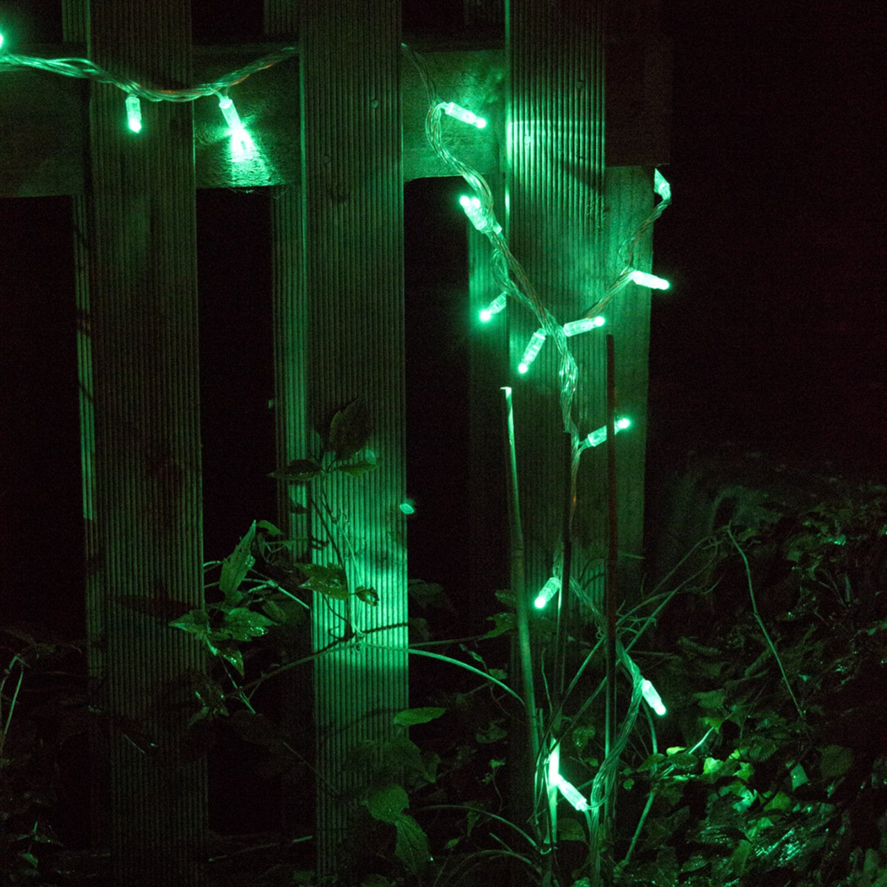 Core Connect 10m 100 Green Connectable Fairy Lights Clear Cable