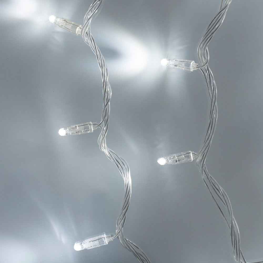 Core Connect 10m 100 White Connectable Fairy Lights Clear Cable