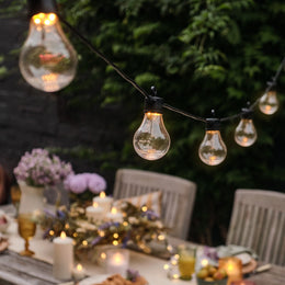 Core Connect 55m 110 Warm White Connectable Festoon Lights