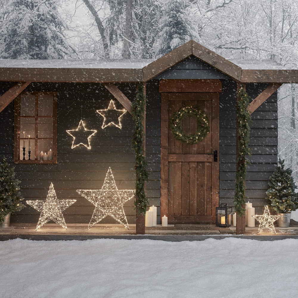 Indoor & Outdoor LED Star Light Trio