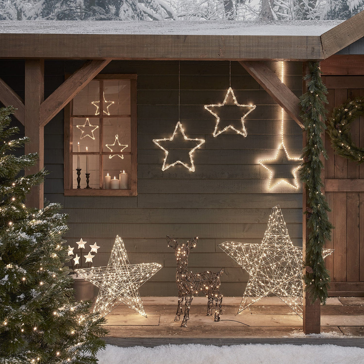 Large Indoor & Outdoor LED Star Light