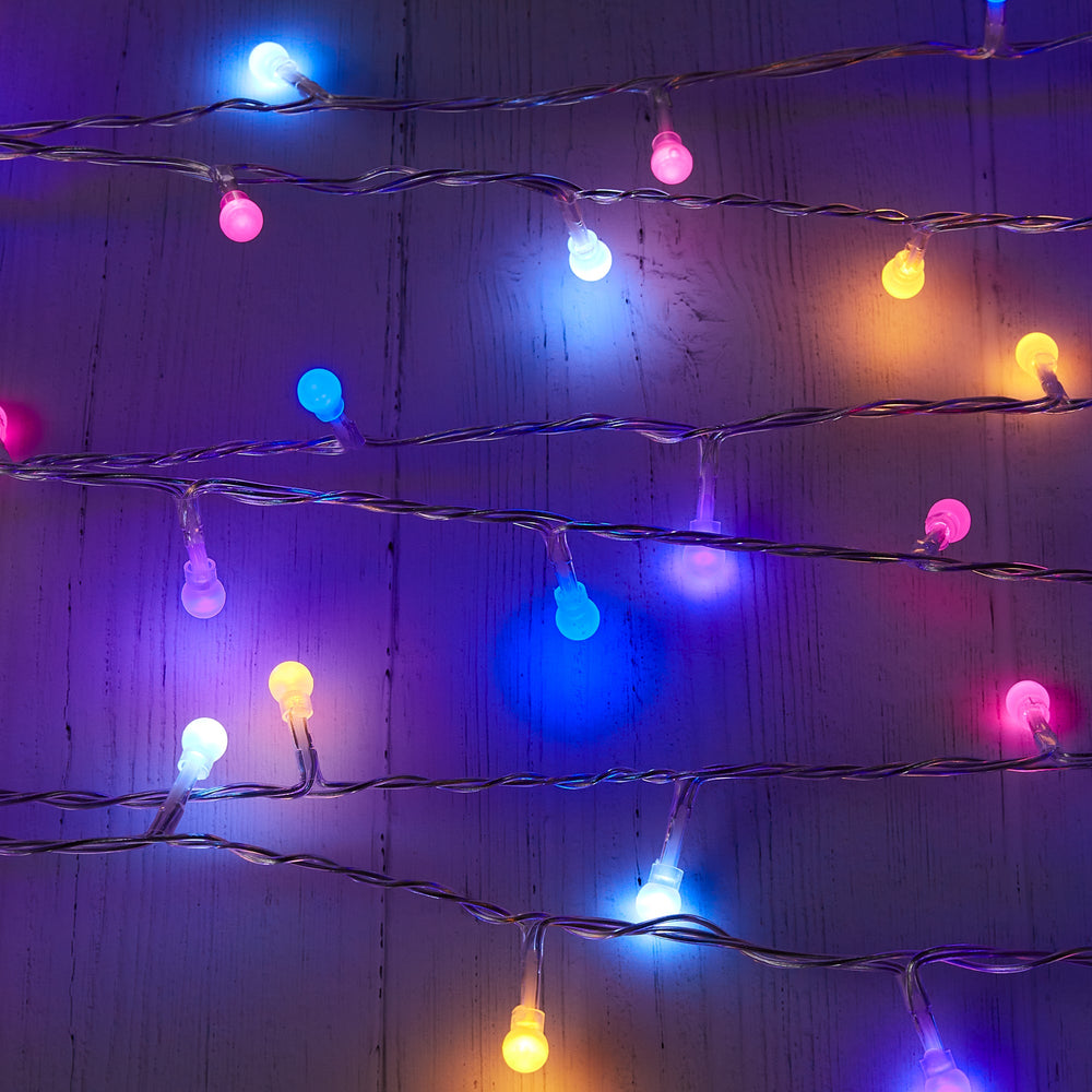 40 Multi Coloured Berry Lights
