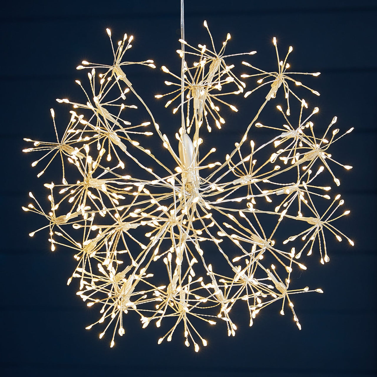 Warm White Starburst Christmas Light