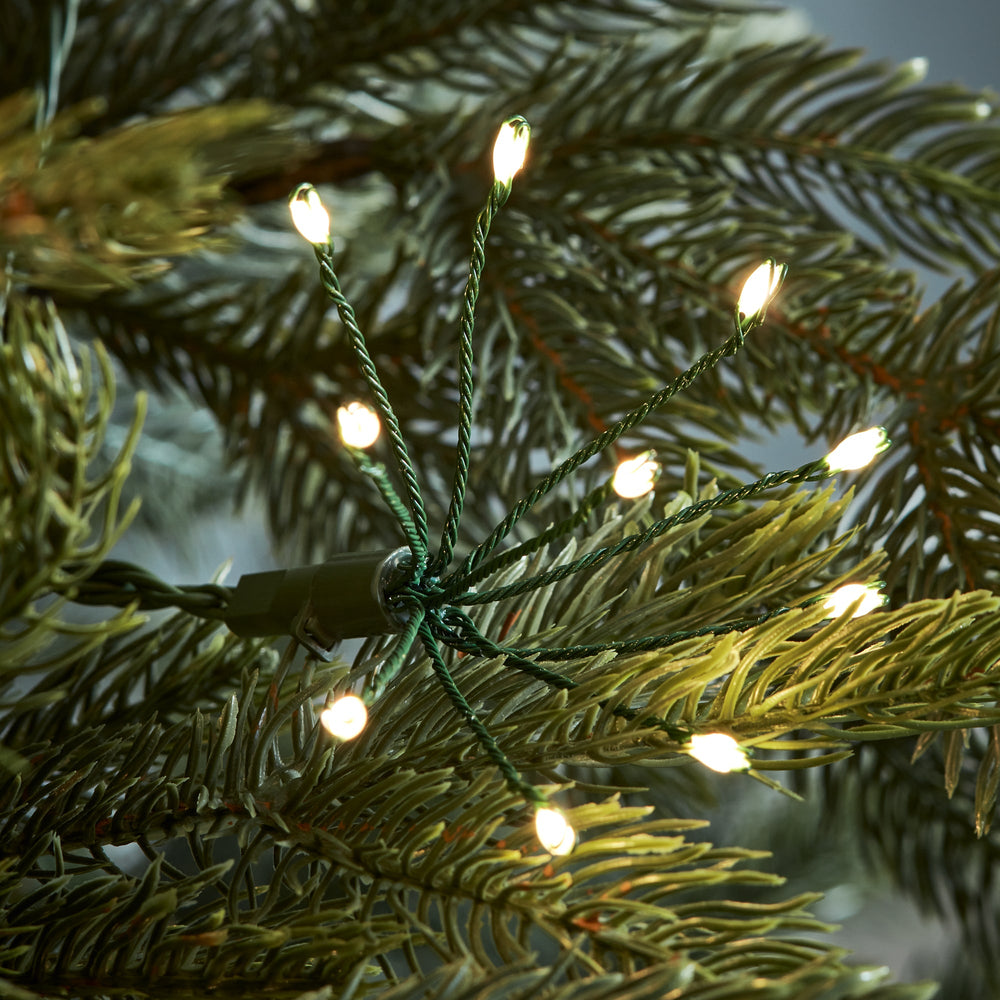 20 Warm White Starburst Christmas Tree Lights