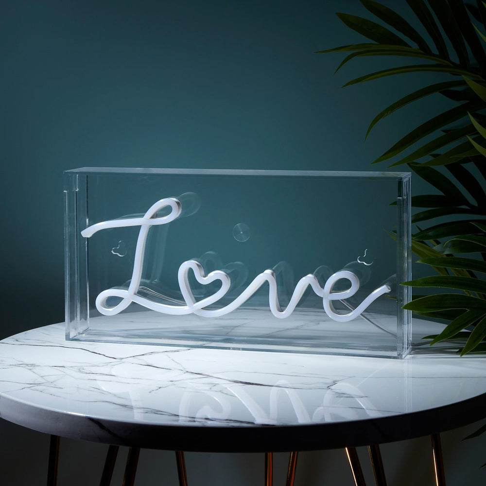 Pink Love Neon Wall Light