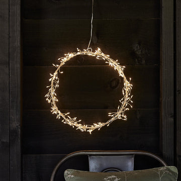 Starburst Wreath Outdoor Light
