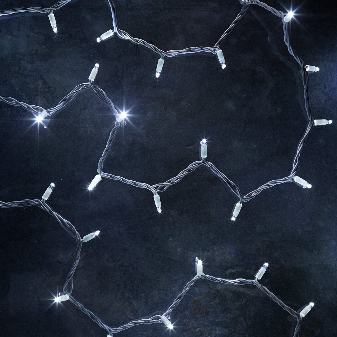 Pro Connect 140m 1400 White Connectable String Lights White Cable