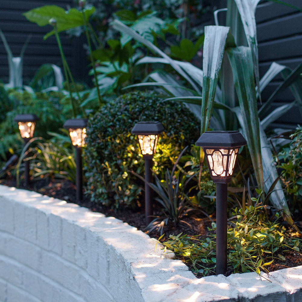 4 Edwardian Solar Stake Lights