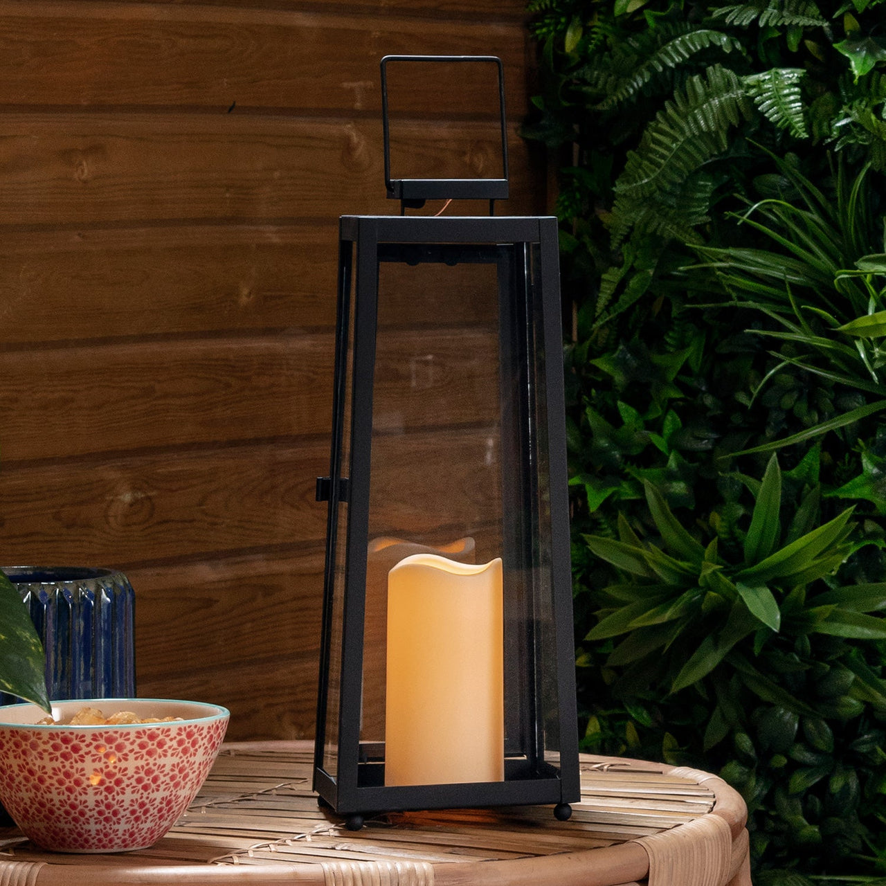 Porto Large Solar Garden Lantern