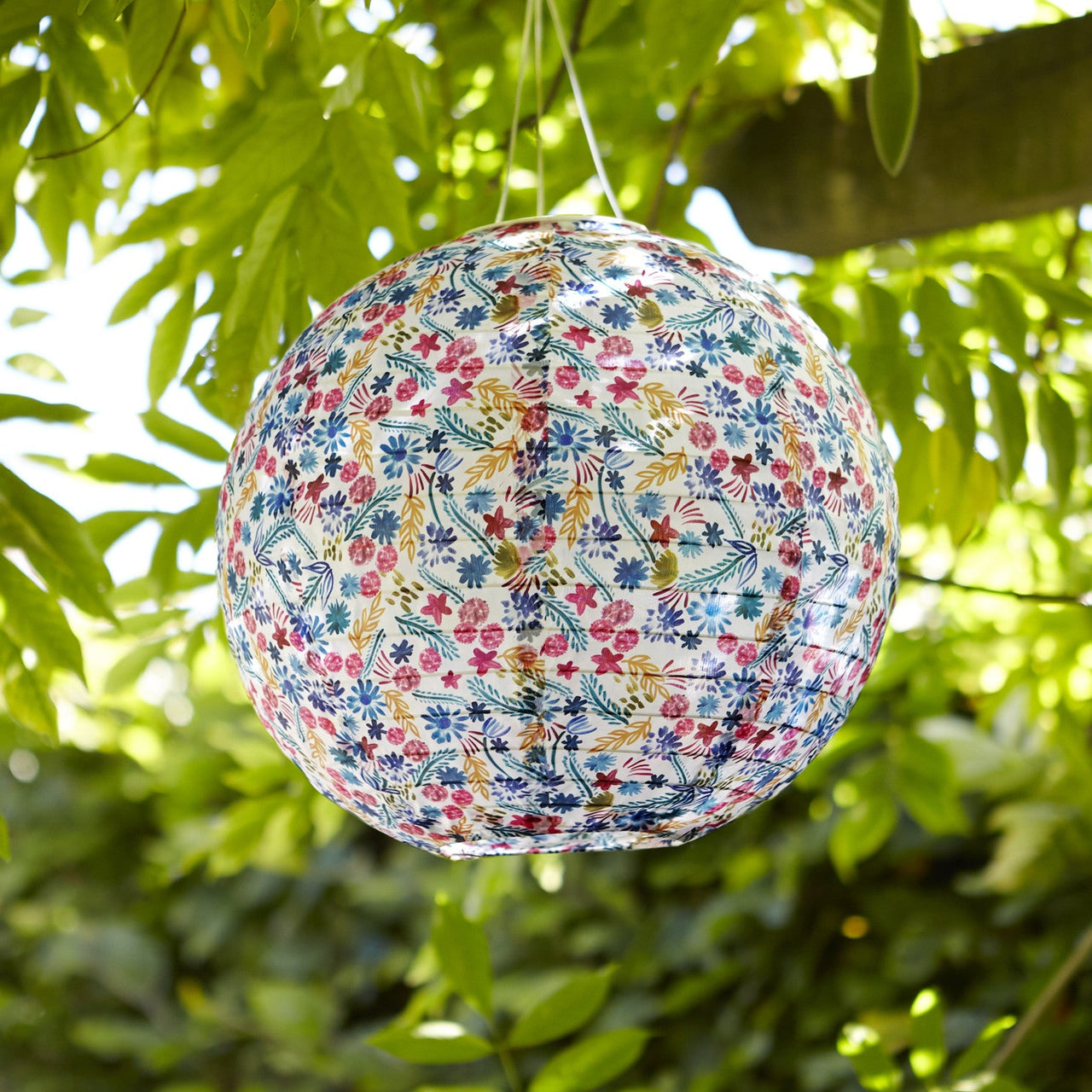 Valencia Floral Solar Lantern