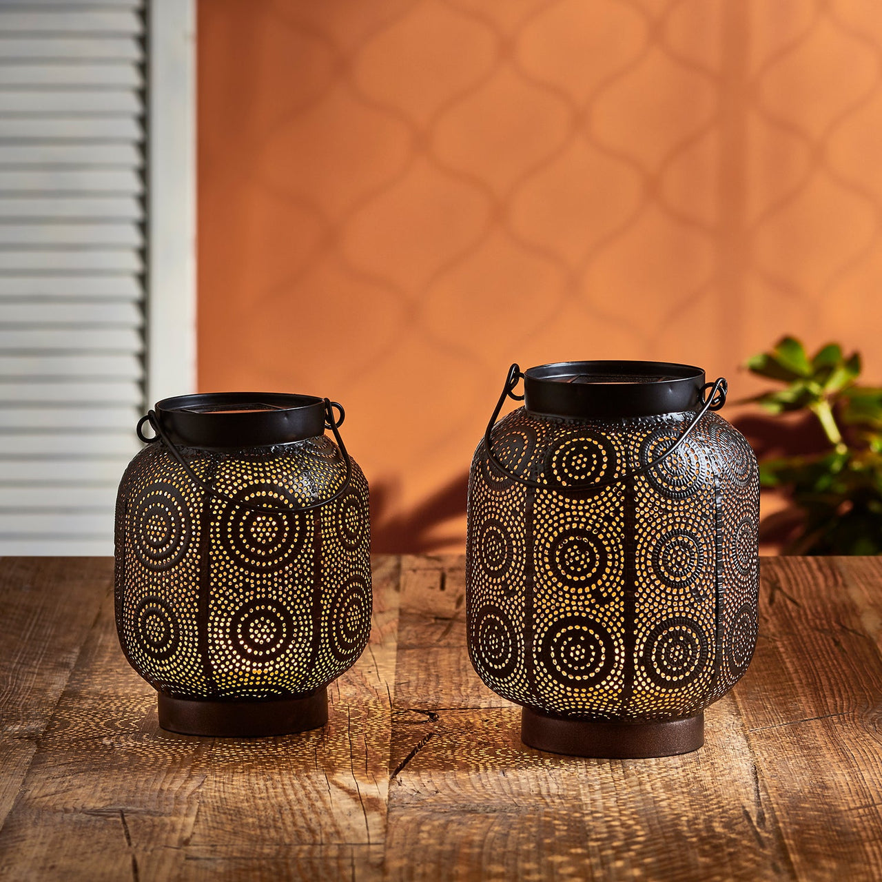 Fes Moroccan Solar Lantern